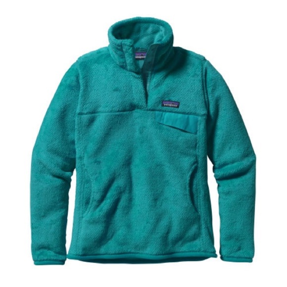 Patagonia Women’s Re-Tool Turquoise Fleece Jacket - Picture 2 of 9